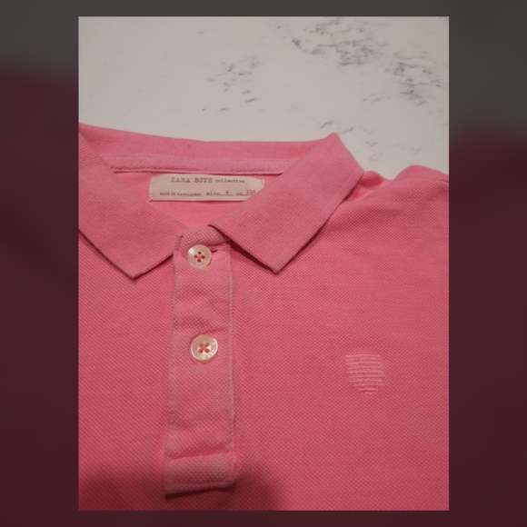 5 for 25$💛zara boy pink polo - Picture 3 of 6